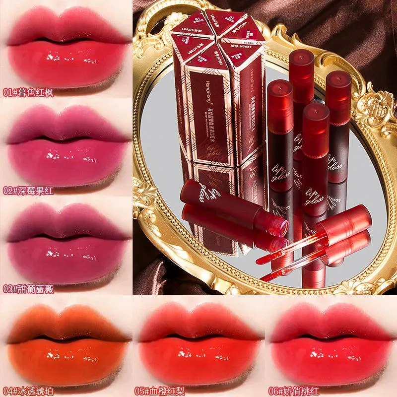 Lip Gloss Fashion 3.6G British Waltz Niltzing Oil Pulching Sexy Gross Mborted Makeup for Piękny Kobiet