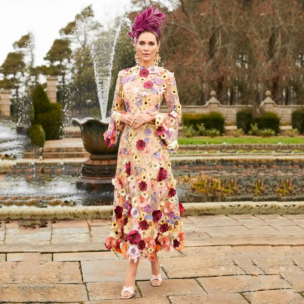 mother of the bride floral dresses