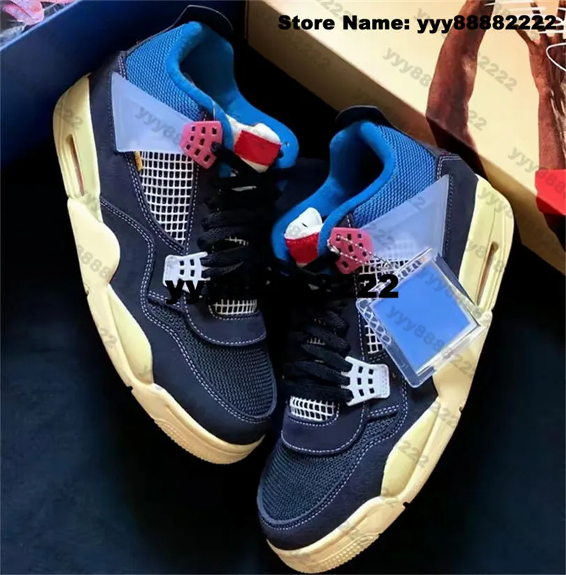 Basketball Taille 15 Off Noir Chaussures Jumpman 4 Retro Hommes Union Us15 Eur 49 Us 15 DC9533 001 Baskets Designer Femmes Baskets Eur 48 Us14 Grande