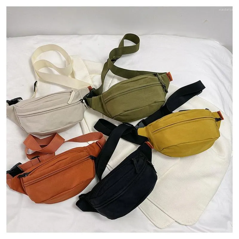 Bolsas escolares peito casual de alta capacidade para adolescentes viagens de moda de moda casal casal sling bolsa de streetwear design