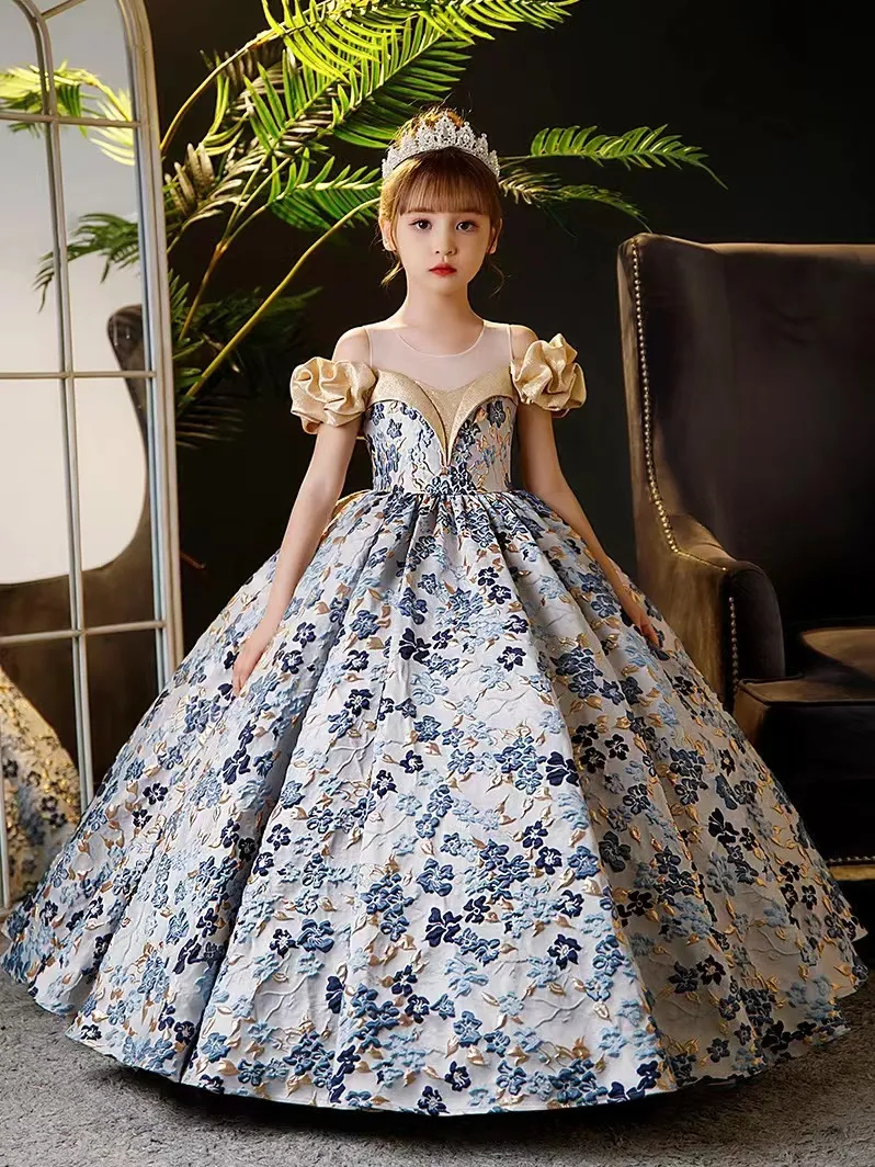 Baby blue girl dresses hot sale