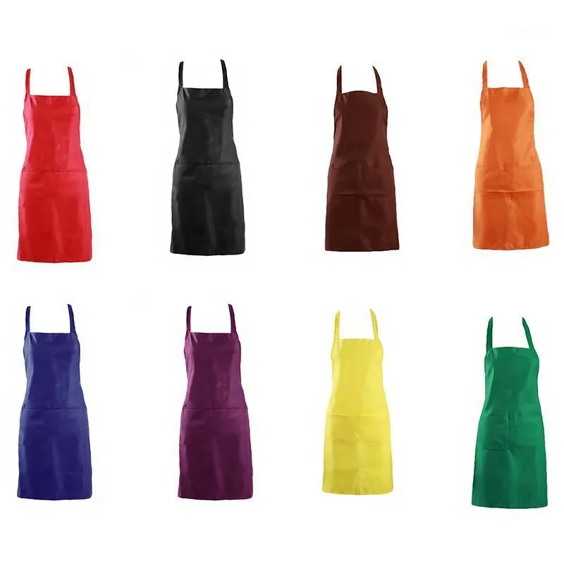 Önlükler Moda Lady Women Apron Ev Mutfak Şefi Butcher Restoran Pişirme Pişirme Elbise Bib