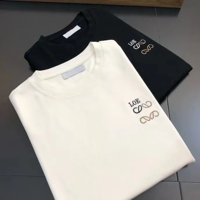 Herr t-shirts designer t loewees broderi mode toppkvalitet bomull kort ärm lyx streetwear tshirts