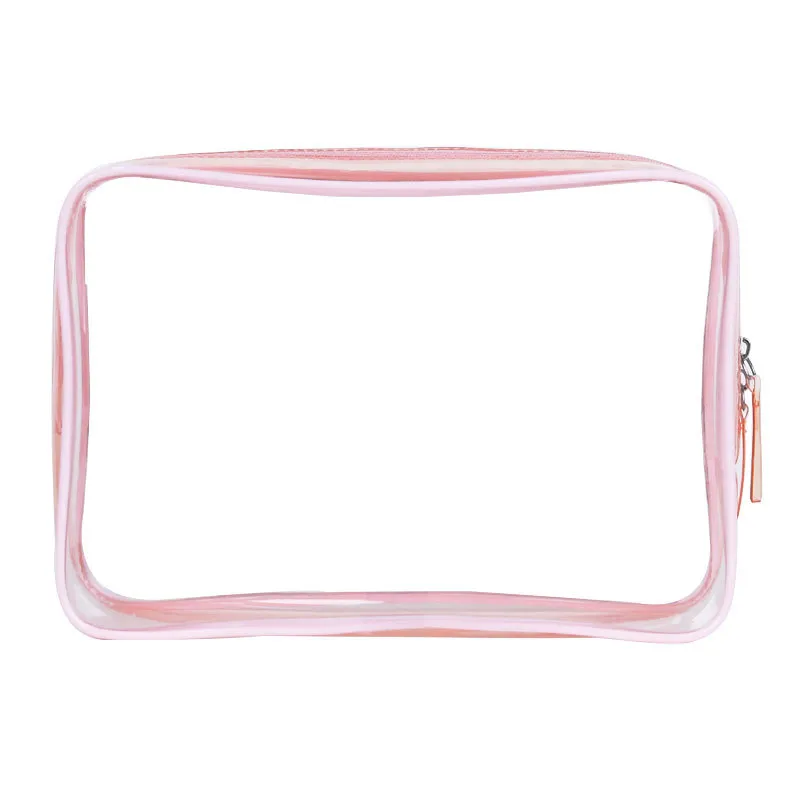 10 pièces sacs à cosmétiques femmes PVC Transparent grande capacité étanche portable lavage Stroage sac