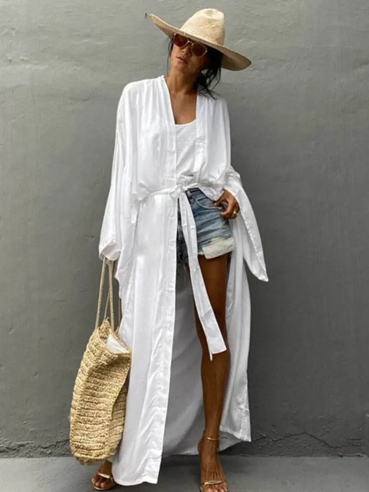 Wrap kimono dress online