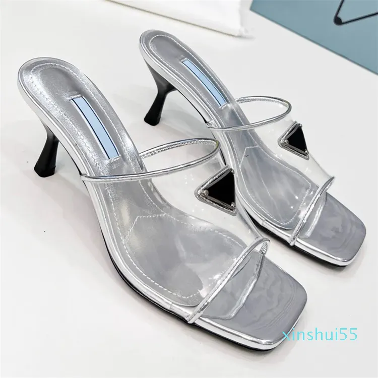 Sandales plexiglas top