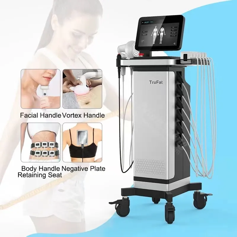 プロの3D Trufat Sculpt Machine Radio Freicking Double Chin Monopolar RF Trubody Body Slimming Fat溶解減量ビューティーデバイス