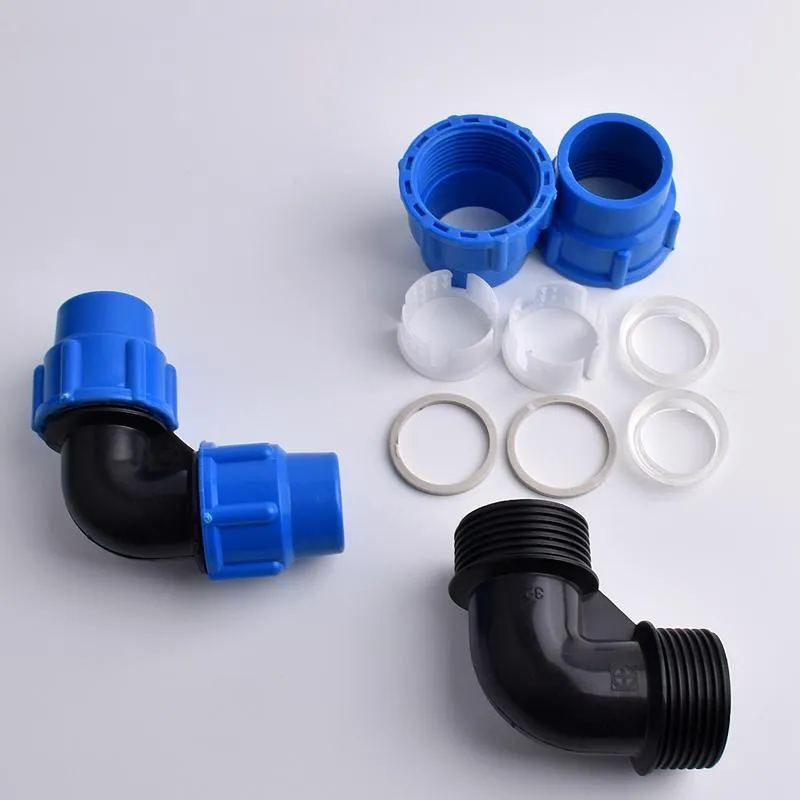 Watering Equipments 20 63mm Water Pipe Connectors Agricultural Irrigation  System PE Garden Right Angle Elbow Connector Irrigator Tube Fi From  Dearlooks, $6.24