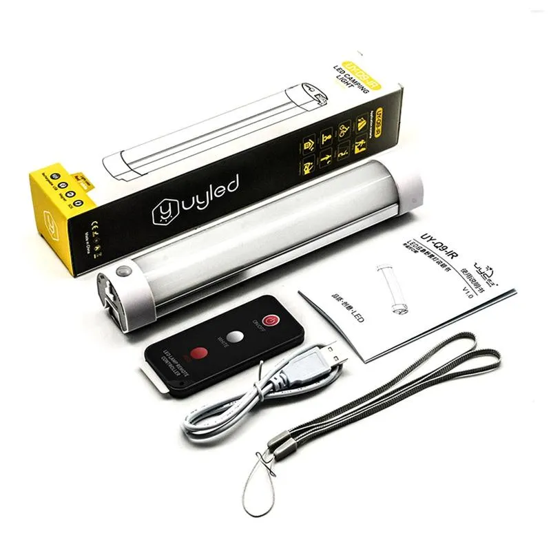 Lampes de poche torches LED rechargeables avec télécommande et lanière pour sortie randonnée voyage HEE889