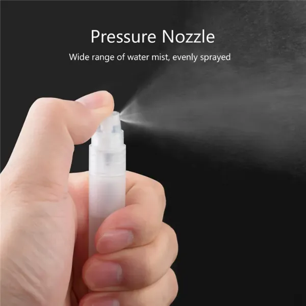 2ml 3ml 5ml 10ml PET Plastic Perfume Bottle Empty Refilable Spray Bottle Small Parfume Atomizer Transparent Clear Perfume Sample Vials