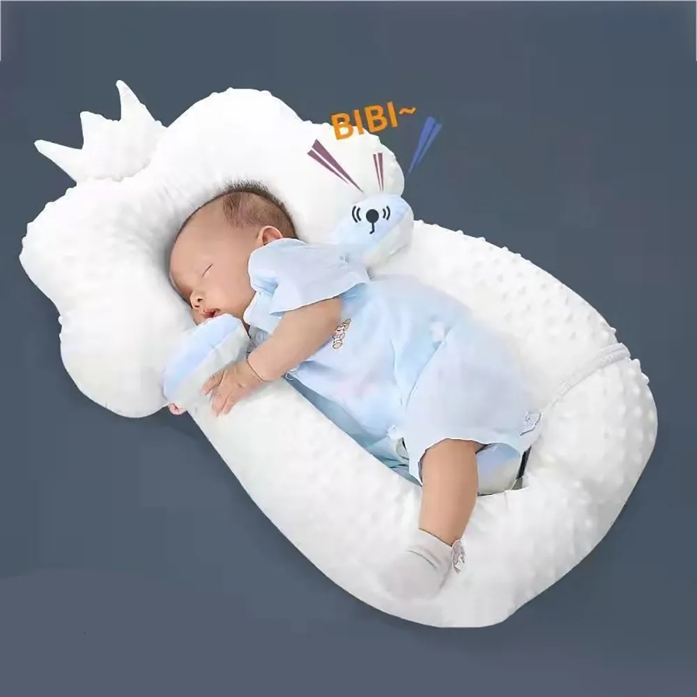 Breathable Crown Shaped Baby Pillow For Face And Head Shield And