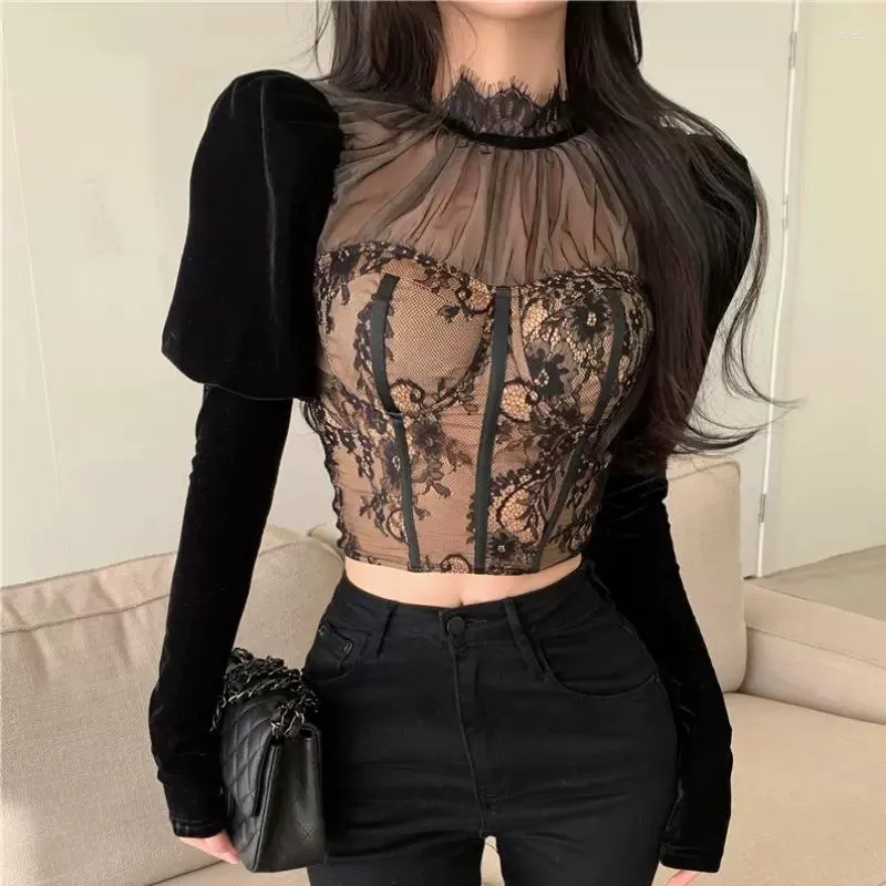 Blusas negras elegantes on sale