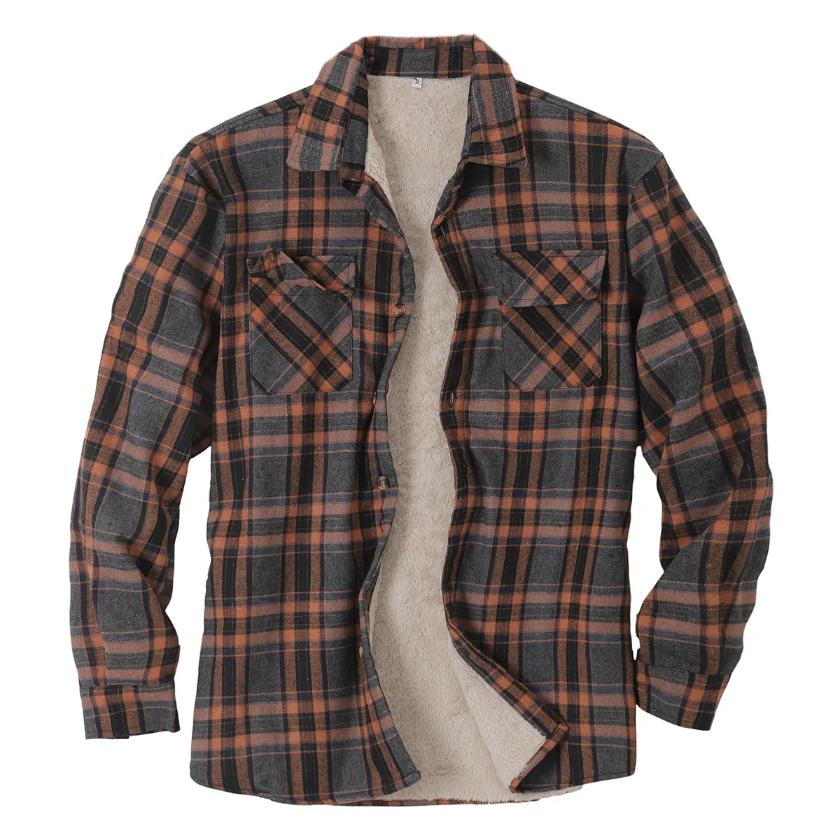 Chemises chaudes hommes hiver shop