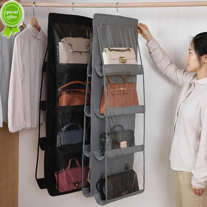 Handbag Hanging Closet Storage With Dust Proof Cover And Hanging Shelf Ideal For Household Use From Cleanfoot elitestore 8.81 DHgate.Com