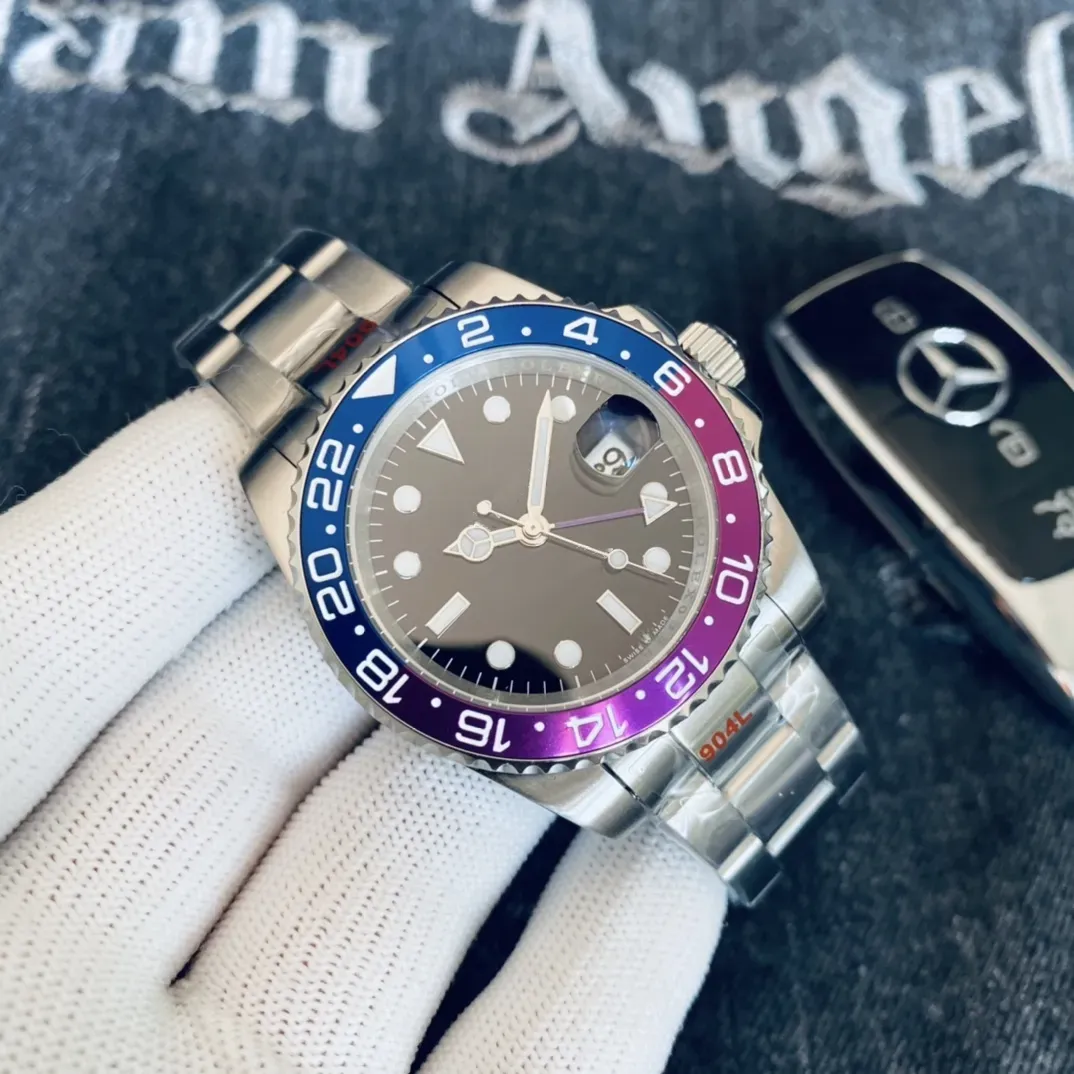 Designer GMT Watch Mens Watch Luxury Watches Automatic Mechanical Movement For Man 41mm Date Sapphire Mirror 904L Stainless Steel Montello Moissanite From 56 88 DHgate