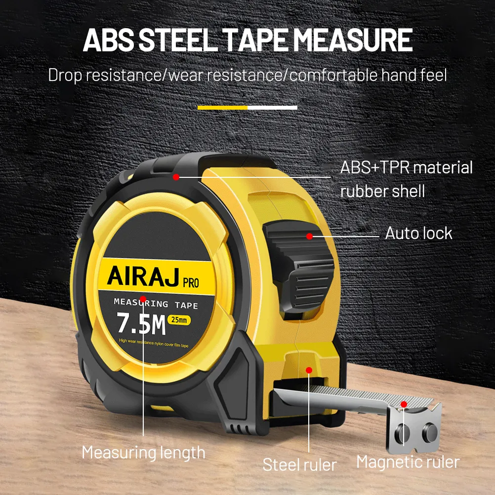 Petit Ruban à Mesurer Rétractable – Ruban à Mesurer En Acier