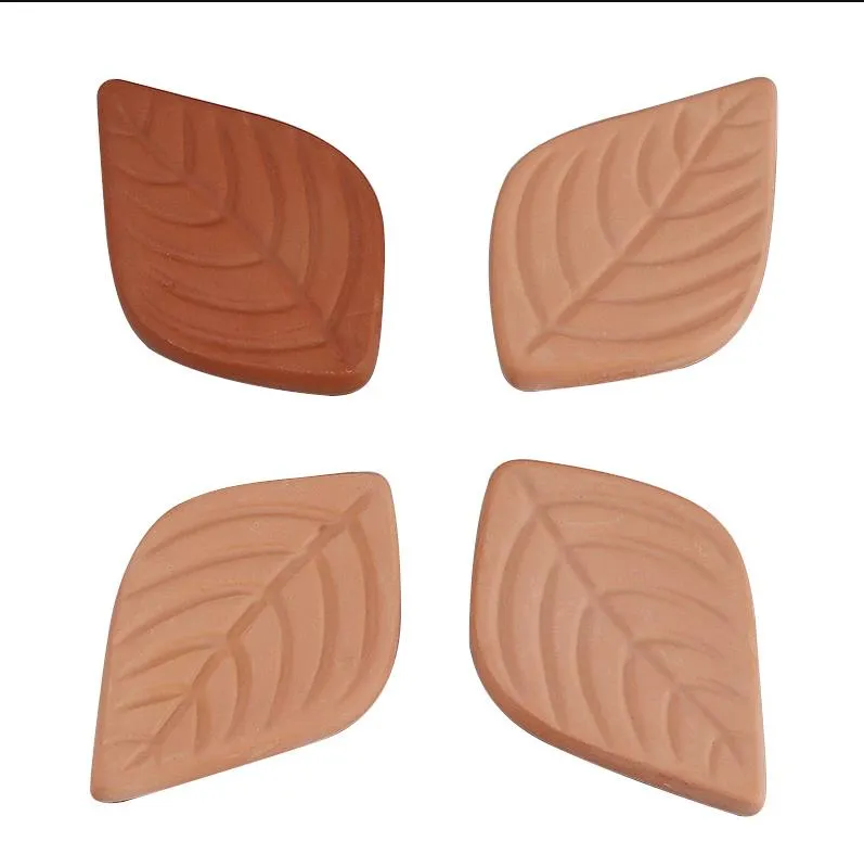 Smoking Pipes Leaf shaped clay humidified tobacco accessories