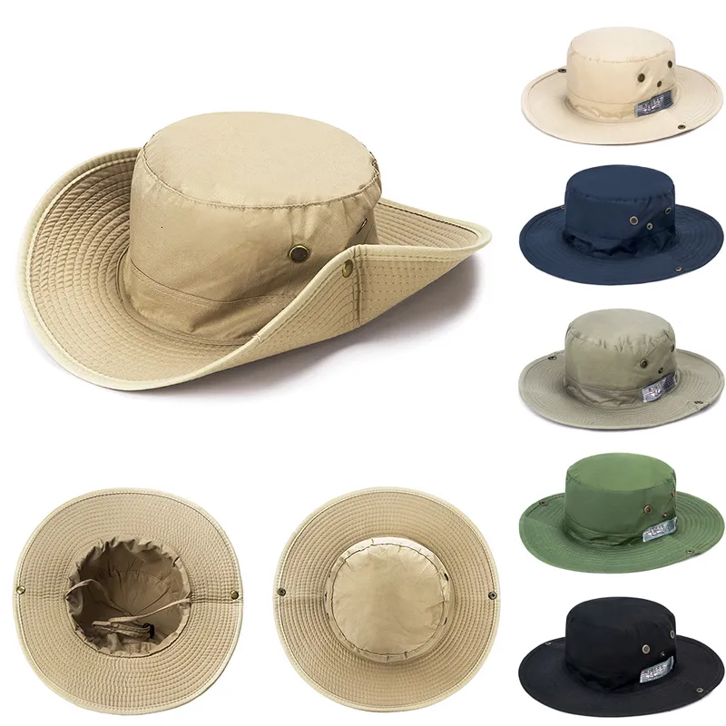 Mens Windproof Wide Brim Hunting Bucket Hat For Outdoor Activities Fishing,  Hiking, Hunting, And Safari Sun Protection With Anti UV Technology 230515  From Jin05, $8.88