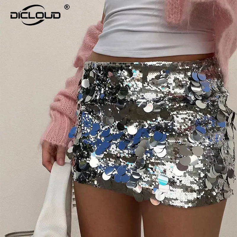 Vintage hot sale glitter skirt