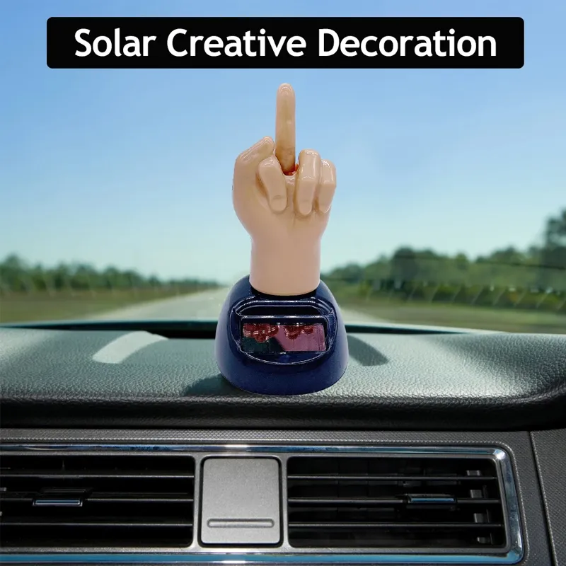 Solar powered dash ornaments shop