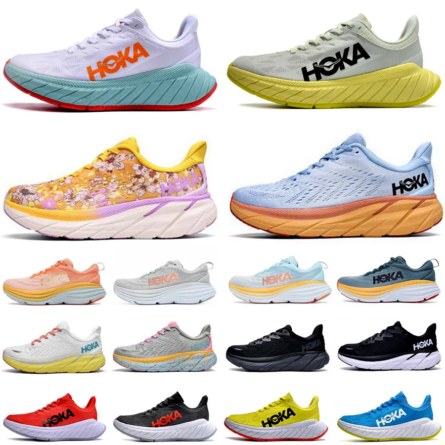 Hoka Bondi 8 Hokas One One Running Shoes Clifton 8 Carbon X 2 Mens