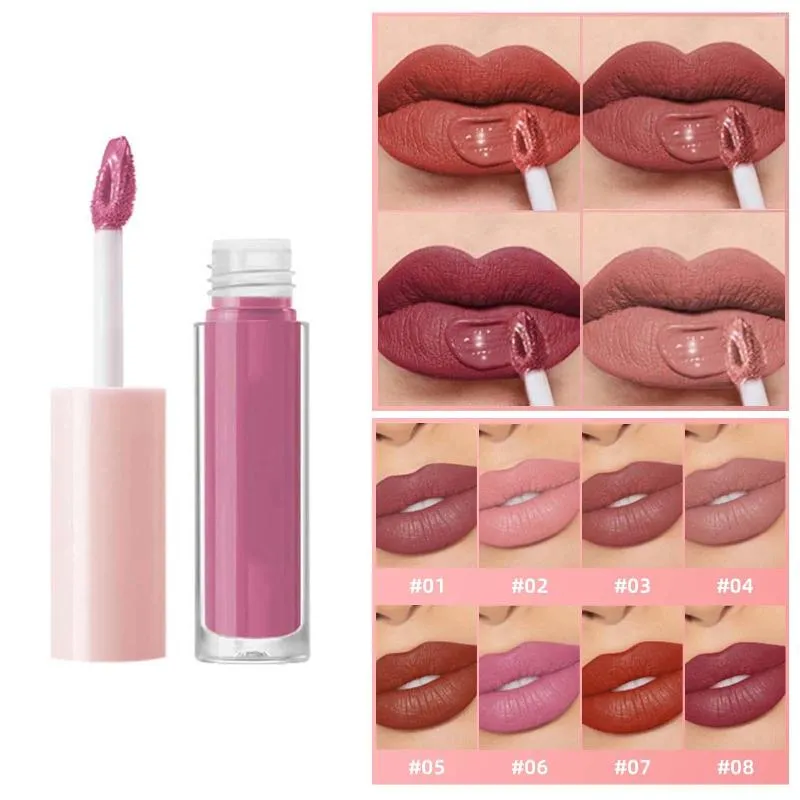 Lip Gloss Sexys Matte Silky Waterproof Long Lasting Stick For Birthday Party