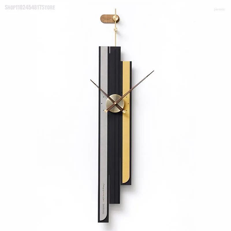 Orologi da parete Orologio grande 3d Design moderno Lusso Silenzioso Decorazione in metallo Cucina Relogio De Parede Minimalista