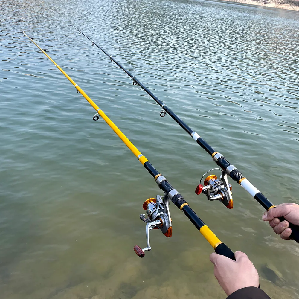 Telescopic Short Boat Fishing Rods And Reel Combo With Sea Pole