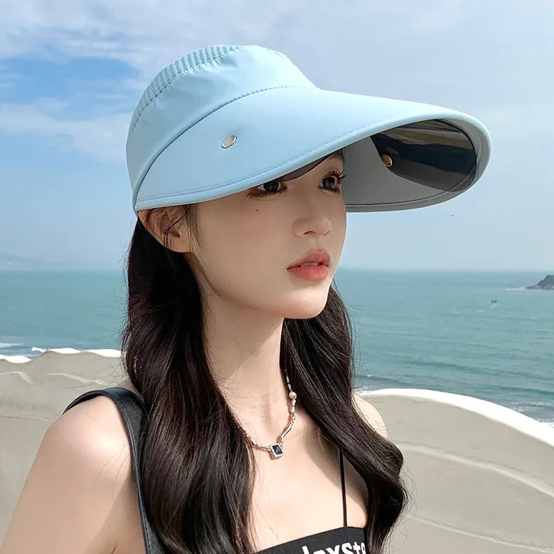 Versatile Wide Brim Summer Bucket Hat Womens For Women Sunshade, Large  Protection, Open Top Face Covering For Electric Bike Riding And Outdoor  Activities From Jin05, $9.21