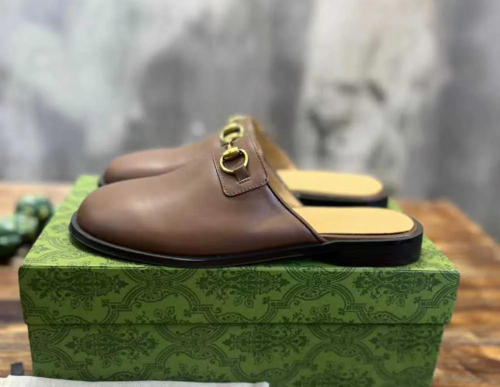 Leather slipper cheap brands