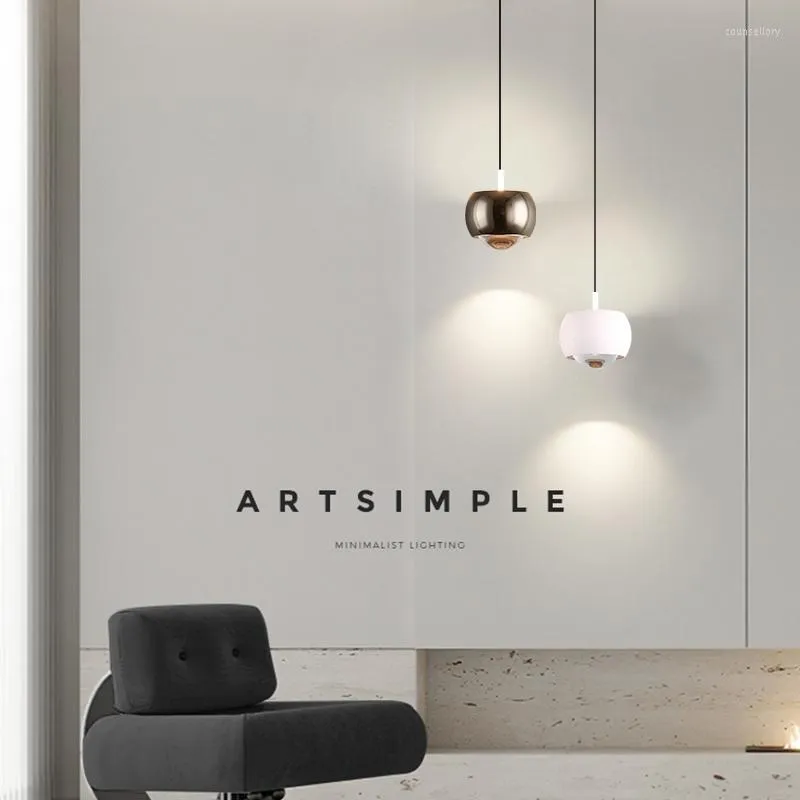 Kolye lambaları Başucu Işık Nordic Tasarımcı Ebeveyn Yatak Odası Restoran Bar Yaratıcı Top Gall
