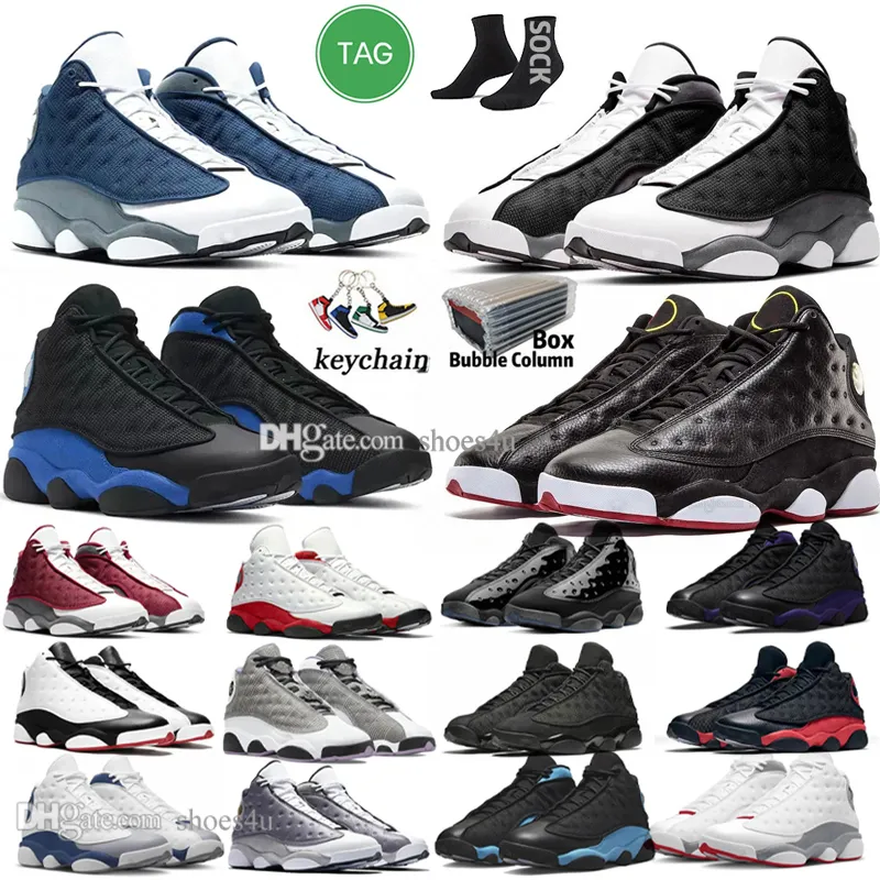 Save Big on Bulk Mens 13 Basketball Shoes 13s Men Basketball Shoes For  Women 13 Red Black Flint Wheat Wolf Grey Playoffs Court Purple French