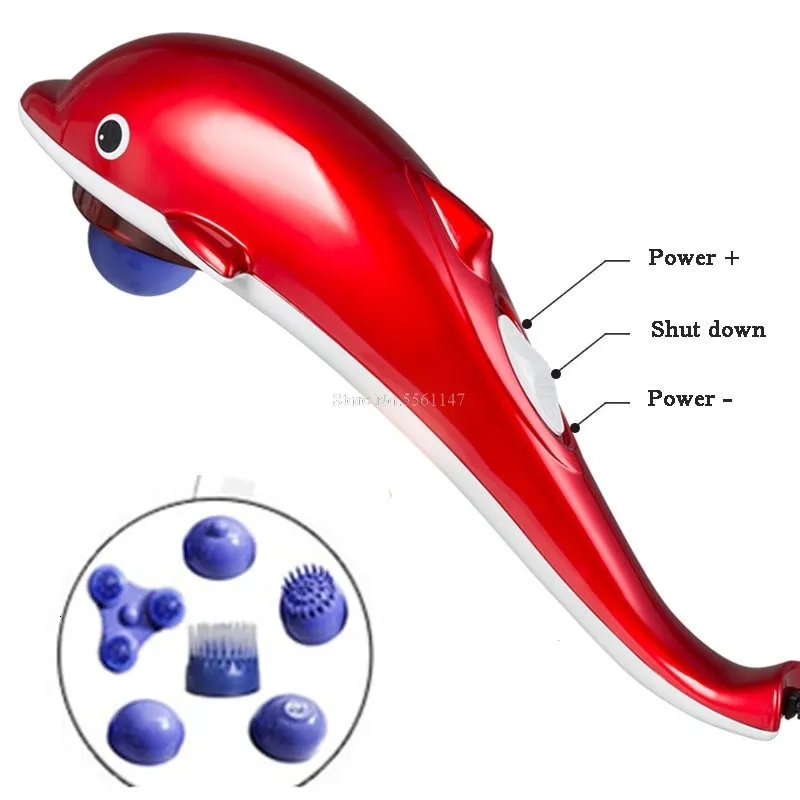 Masajeador Infrarrojo Delfin Masajeador Electrico Massor De Cuello