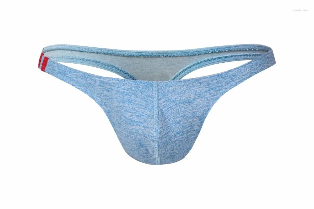 Underpants Titmsny Men Cotton 8 Colors Underwear Men's Sexy Thongs G-strings Briefs Male Gay Penis Pouch U Convex Bikini