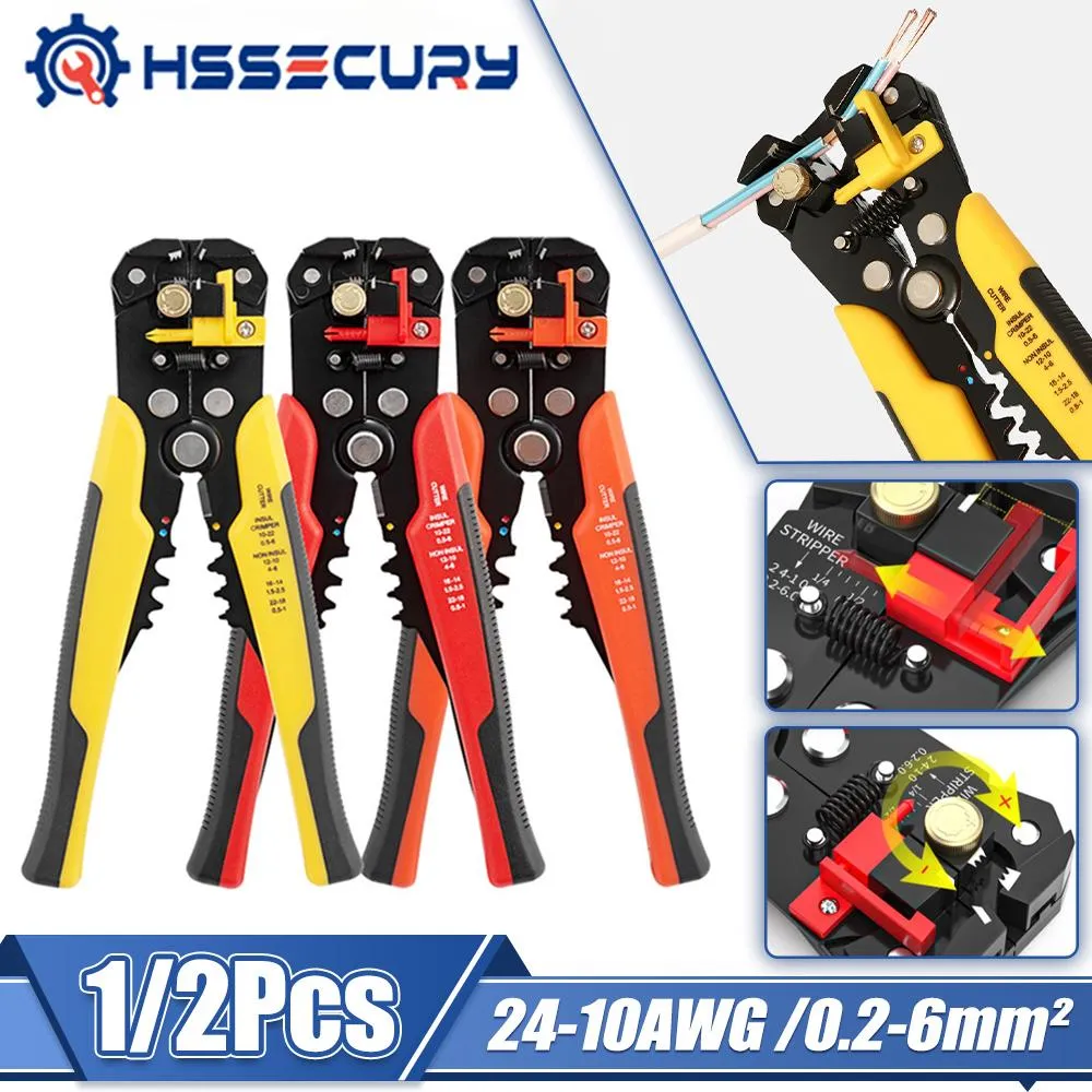 Tang Draadstriptang Multifunctionele Strippen HSD1/D2 0.26.0mm2 Snijder Voor Kabel Snijden Krimpen Elektricien Reparatie Tools