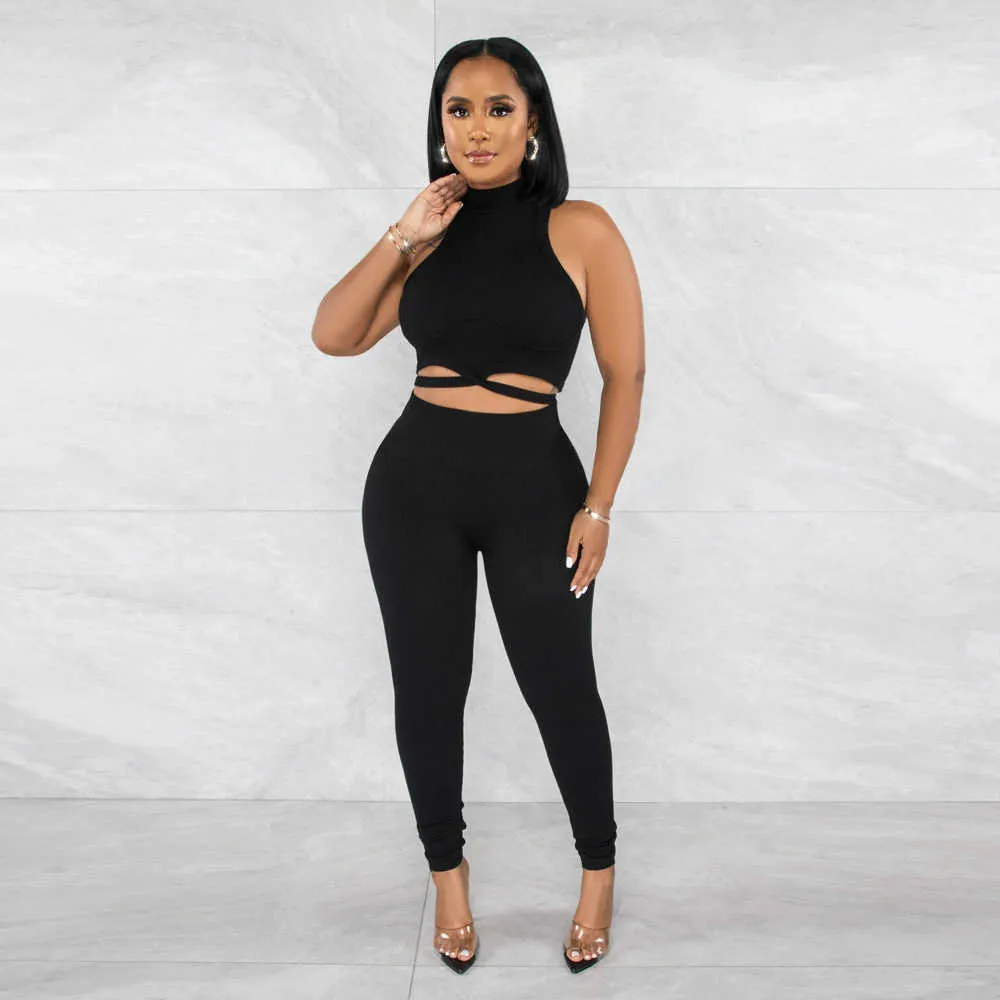 Womens Two Piece Casual Petite Black Leggings With Peas And Wool