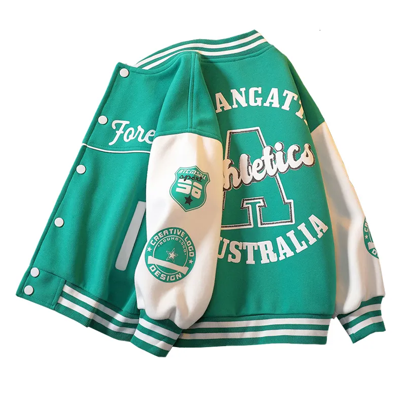 Cheer Rain Jackets Jaket Seragam Bisbol Anak Laki Luki Luaran Olahraga