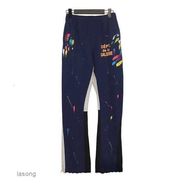 Herrenhosen Galleries Dept Designer Jogginghose Sport 7216b Painted Flare Sweat Pant Richtige Version Handbemalt Speckledk0jewcvs