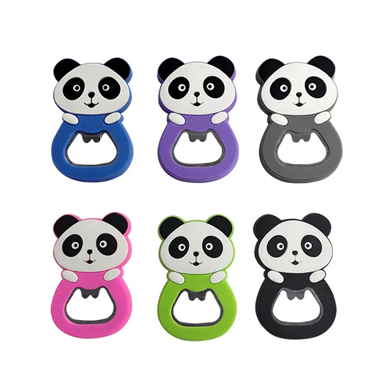 Funky Lucky Panda Bear Cufflinks - Novelty Animal Gift, Kawaii Style, Silver Plated