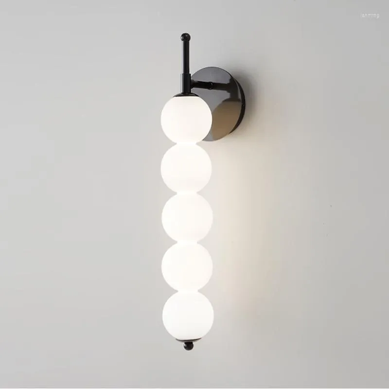 Lampada da parete Post Modern Comodino Led Atmosfera Designer Crative Zucca Luce Soggiorno Divano Sfondo Decorazione Illuminazione