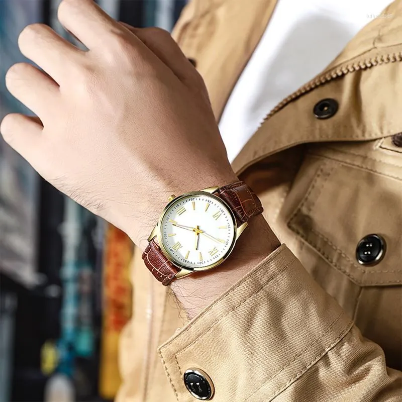 Thin belt watches hot sale