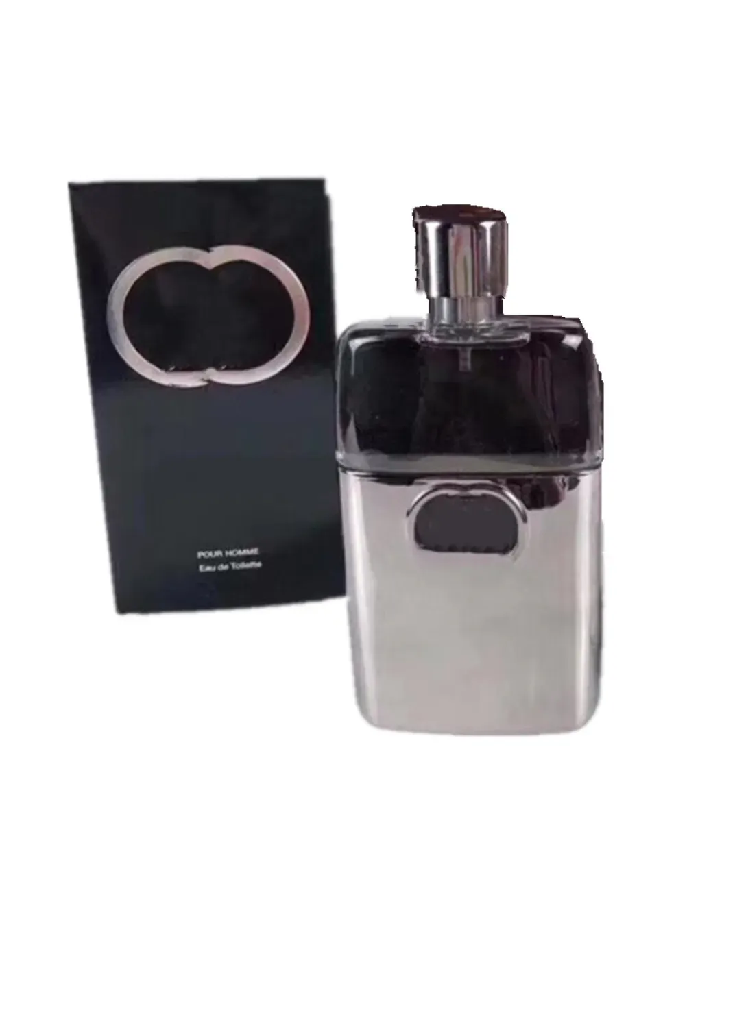 Luxe ontwerp Keulen Parfum voor mannen 90 ml Schuldige zwarte fles Hoogste Versie Geur Spray Classic Style Langdurige tijd Fast Time Fast Ship