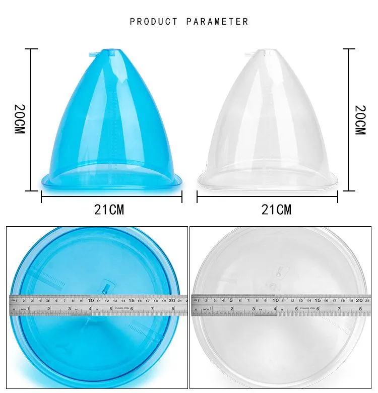 2021 21cm buttocks enlargement cup vacuum electric breast enhancer massager butt lifting device butt vacuum machine