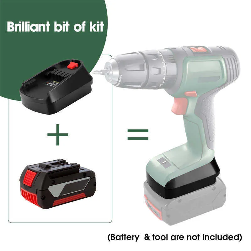 New Battery Adapter Use For Bosch Li Ion Battery BAT618 On Home Lithium  Electrical Power Tool Replace All 18V Green Blue Adapter From  Xselectronics, $10.77
