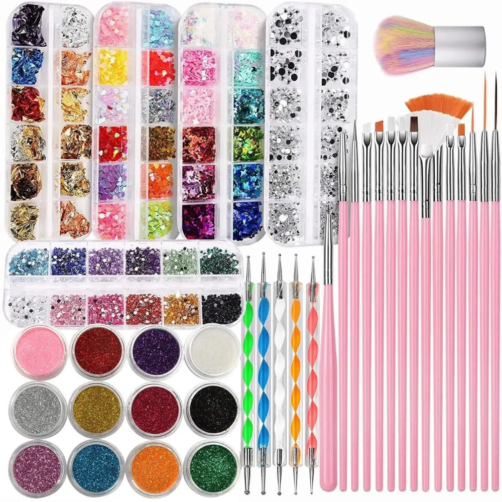 Pennelli Unghie Pennello Gel Acrilico Professionale Art Dotting Pen Disegno  Strumenti Fai Da Te Manicure Diamante Farfalla Paillettes 230515 Da 10,62 €