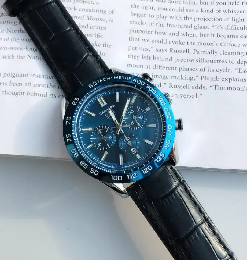 2023 Men Automatisk rörelse 41mm Sapphire Crystal Waterproof Jubbile Armband Quartz Rostfritt stål Sport Man Wristwatches 003