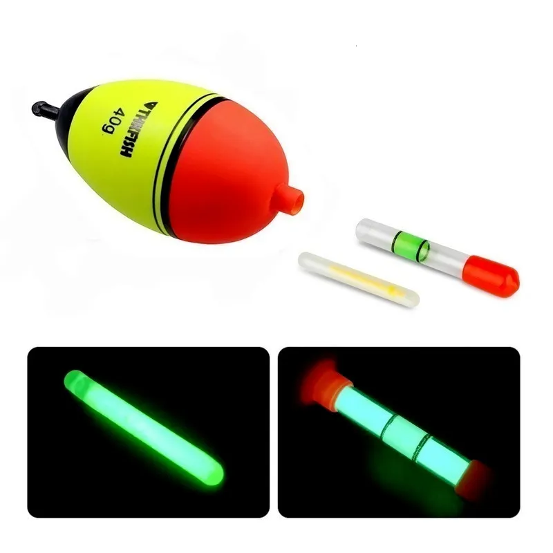 Fluorescent Fishing Float Light Stick Set Night Floating Fishing Tools With  Fireflies And Dark Glow Rods From Lian09, $10.04