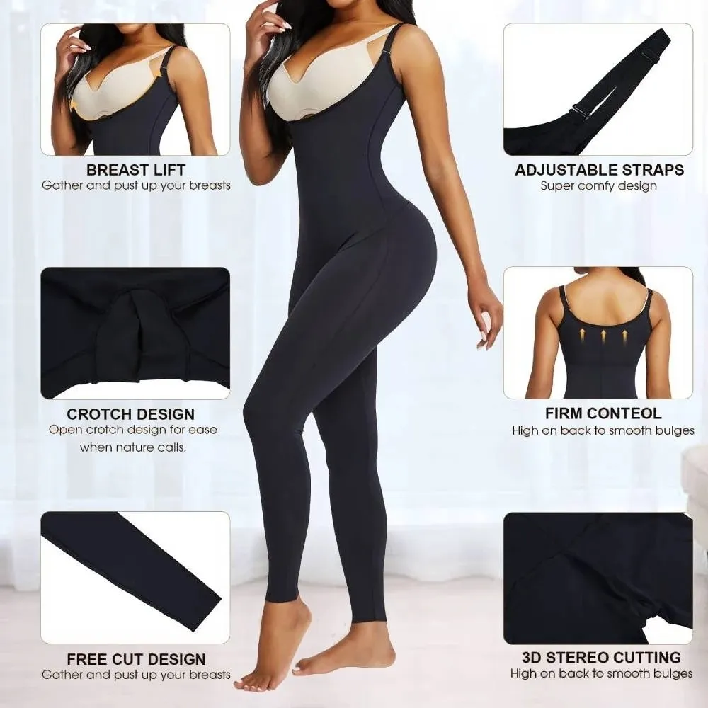 Long-Breasted Body Shaper Shapewear Slimming Girdle Woman