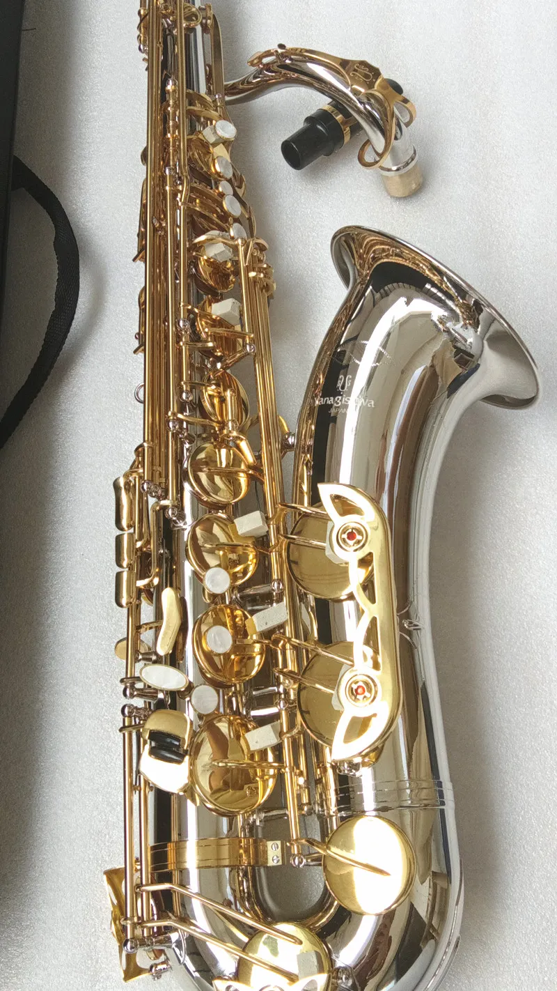 Tenor Instrumento Saxofón De Tenor Profesional T 992 Llaves De Oro De Níquel Con Níquel ...