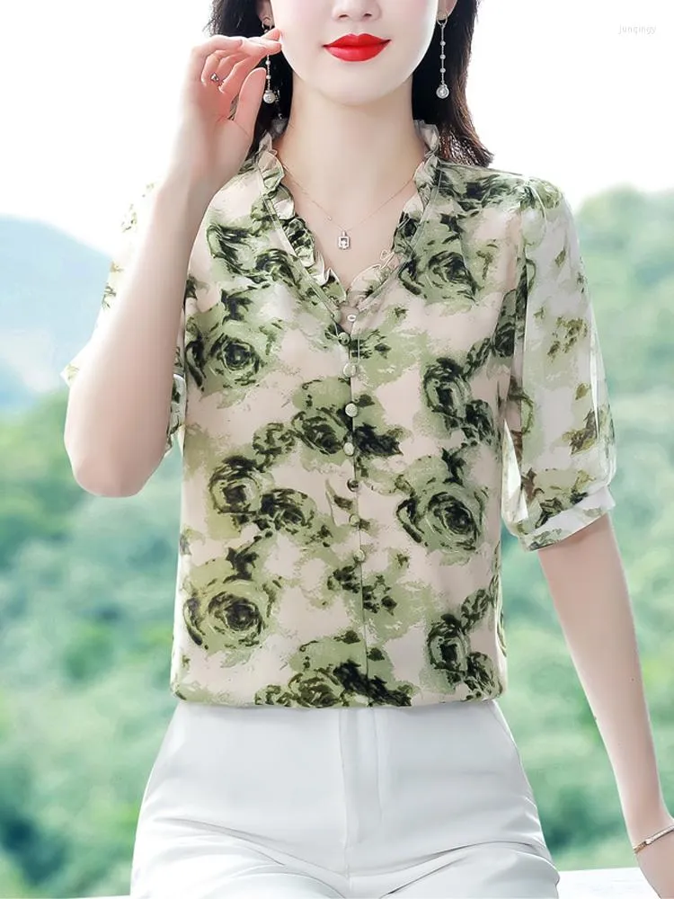 Blusas verdes 2019 sale